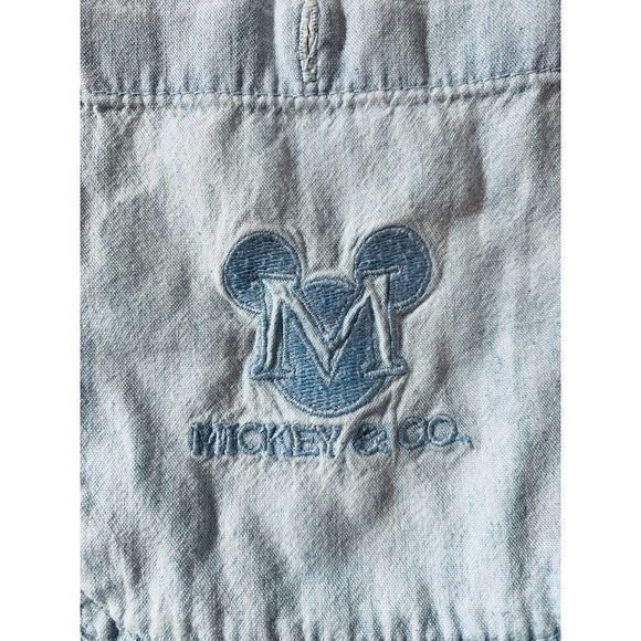 Mickey & CO‎ By Denim Button Down Shirt Size Large - Picture 11 of 11